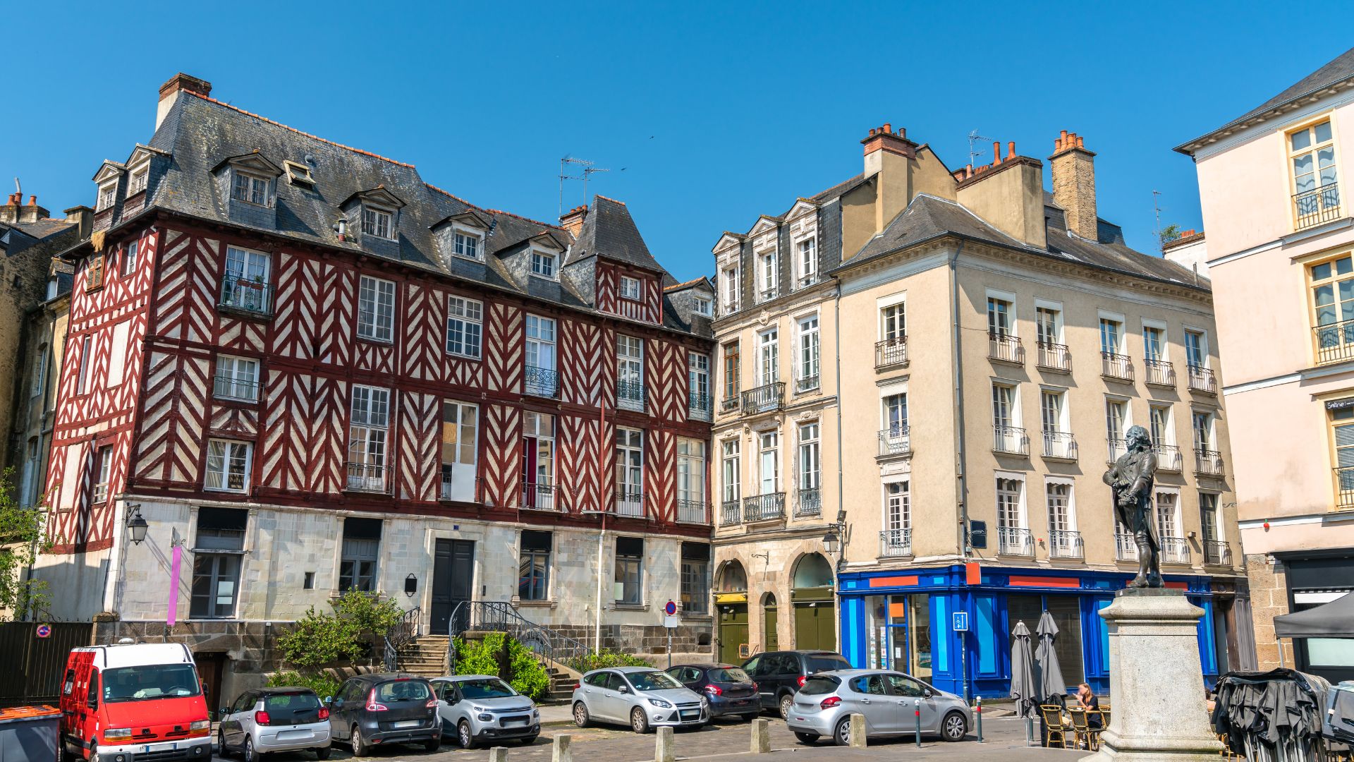 Rue Saint-Michel à Rennes