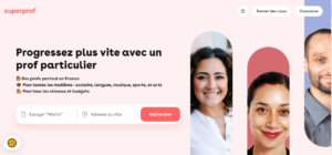 superprof plateforme de cours particuliers